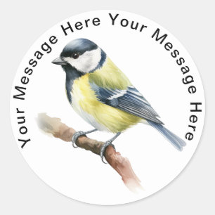 Geweldige reis ronde sticker