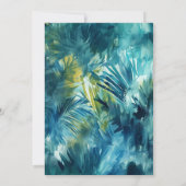 Geweldige Reptielen Wild en Drie 3e Verjaardagsfee Kaart (Achterkant)