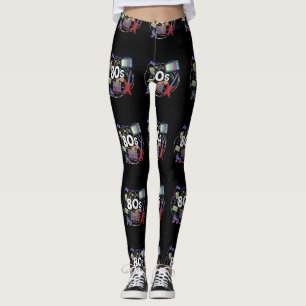 Geweldige retro 80s Throwback Leggings