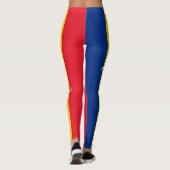 Geweldige Roemeense vlag Leggings (Achterkant)