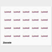 Geweldige! Ronde Sticker (Vel)