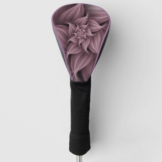 Geweldige Roos Flower Fractal Golfheadcover (Voorkant)