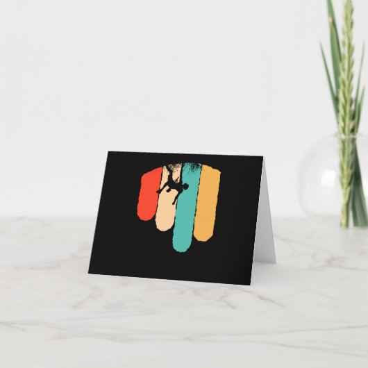 Geweldige rotsklimmer van de Retrobergbeklimmer Kaart (Voorkant)