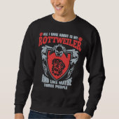 Geweldige Rottweiler 34 Trui (Voorkant)