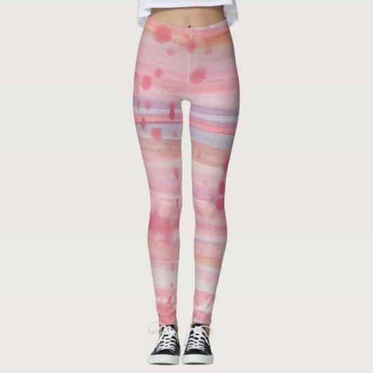 Geweldige roze Leggings (Voorkant)