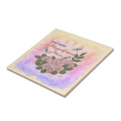 Geweldige Rozen van mama Tegeltje (Zijkant)