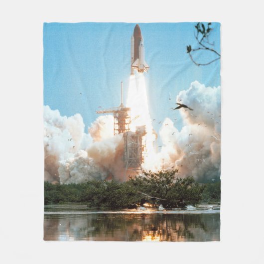 Geweldige ruimte fleece deken (Voorkant)