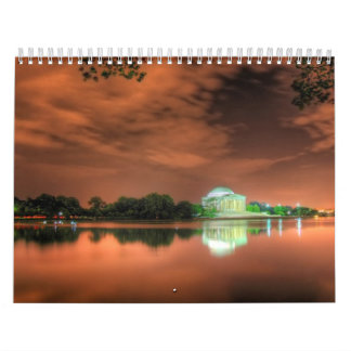 Geweldige ruimtes en ruimtes van de wereld kalender