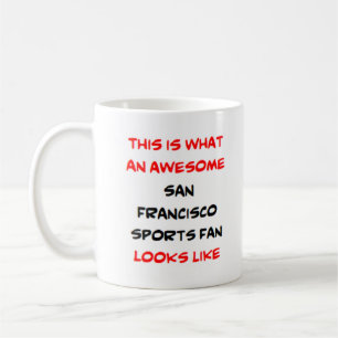 geweldige san francisco sport fan mok koffie