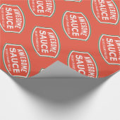 Geweldige saus cadeaupapier (Hoek)