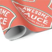 Geweldige saus cadeaupapier (Rol Hoek)