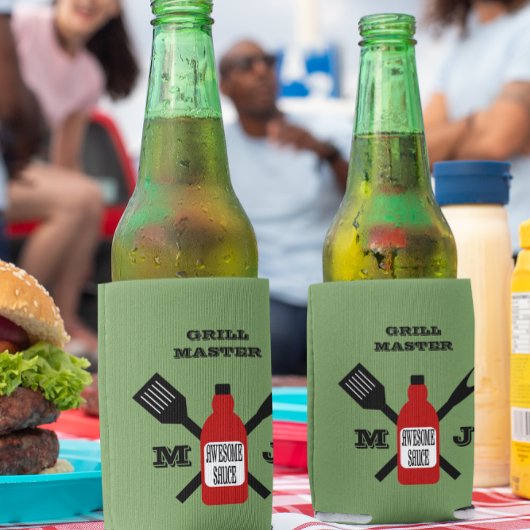 Geweldige saus gepersonaliseerd blikjeskoeler