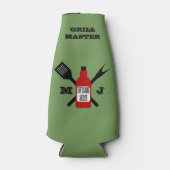 Geweldige saus gepersonaliseerd flesjeskoeler (Voorkant)