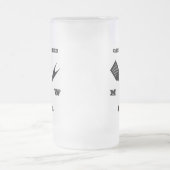 Geweldige saus gepersonaliseerd matglas bierpul (Center)