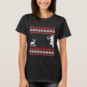 Geweldige Schattige Grappige Eend Jager Hertenjach T-shirt