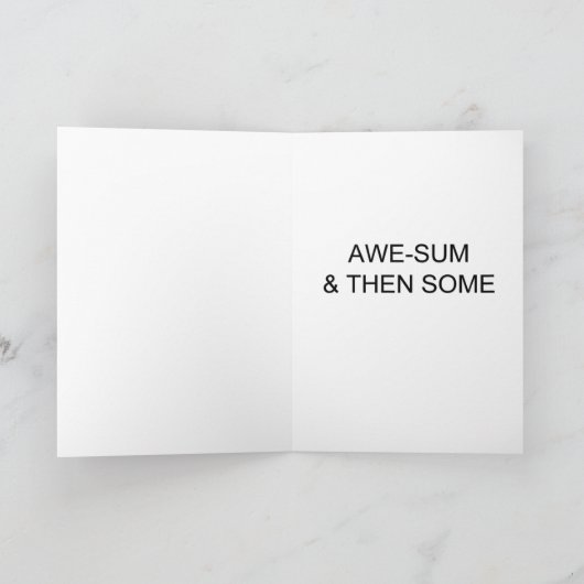 Geweldige schoondochter jarig kaart (Binnen)