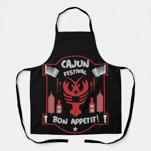 Geweldige Schort Cajun Cook (Voorkant)
