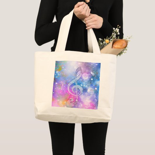 Geweldige schurende effecten verdrievoudigen gekle grote tote bag (Voorkant (product))