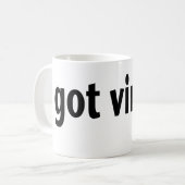 Geweldige simpel, heb je Vinyl? Mok (Voorkant links)