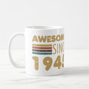 Geweldige sinds 1945 80ste verjaardag koffiemok