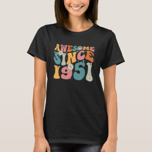 Geweldige sinds 1951 72e verjaardag , in 1955 gebo t-shirt