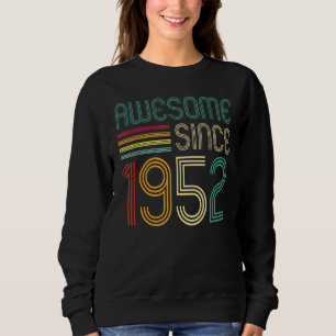Geweldige sinds 1952 70e verjaardag Retro Trui