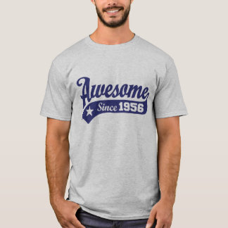 Geweldige sinds 1956 t-shirt