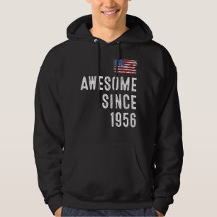 geweldige sinds 1957, 66e verjaardag hoodie