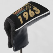 Geweldige sinds 1963 60e verjaardag golfheadcover (3/4 voorkant)