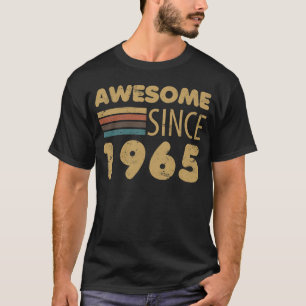 Geweldige sinds 1965 60e verjaardag t-shirt
