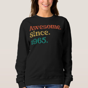 Geweldige sinds 1965 70 60 jaar Retro Birthday Par Trui
