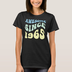 Geweldige sinds 1965  Retro Verjaardag T-shirt