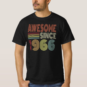 Geweldige sinds 1966 Retro geboren in 1966 T-shirt