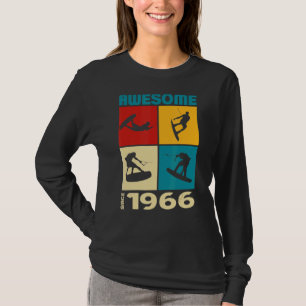 Geweldige sinds 1966 Wakeboard lifestyle T-shirt