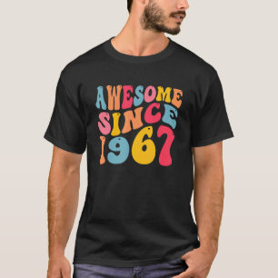 Geweldige sinds 1967 55 jaar oud Retro  55th T-shirt