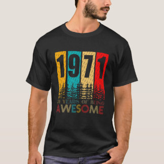 Geweldige sinds 1971  50e verjaardag wo t-shirt