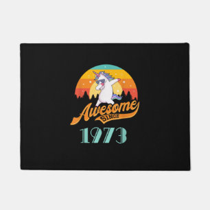 Geweldige sinds 1973 - Geboortejaar & Verjaardagsc Deurmat