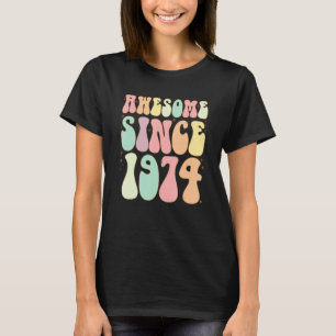 Geweldige sinds 1974, 48 jaar oud. t-shirt