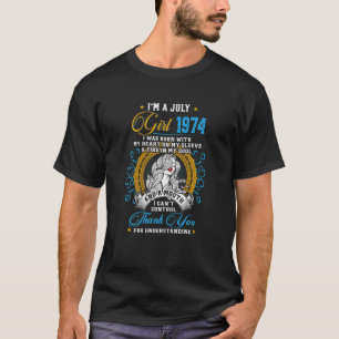 Geweldige sinds 1974, 48ste verjaardag, ben ik 1 j t-shirt