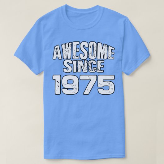 Geweldige sinds 19751 t-shirt (Design voorkant)