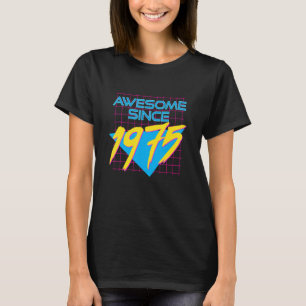 Geweldige sinds 1975 Cool 47 jaar oud Graphic T-shirt