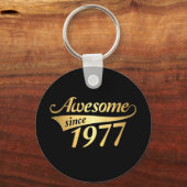 Geweldige sinds 1977 sleutelhanger (Voorkant)