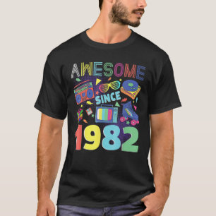 Geweldige sinds 1982 1982 40e verjaardag 40 Y T-shirt