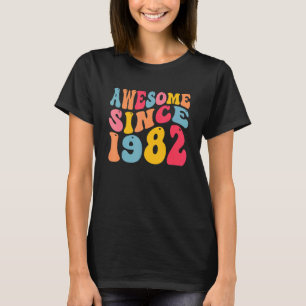 Geweldige sinds 1982 40 jaar oud Retro  40th T-shirt