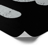 Geweldige sinds 1983 40e verjaardag poster (Hoek)