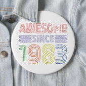 Geweldige sinds 1983  Button (In situ)