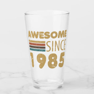 Geweldige sinds 1985 40e verjaardag glas