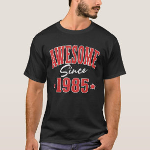 Geweldige sinds 1985 Cool Varsity geboren in 1985 T-shirt