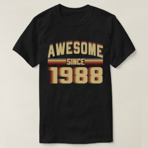 Geweldige sinds 1988  31 jaar oud t-shirt