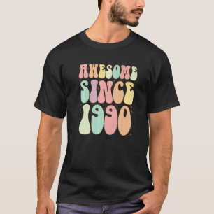 Geweldige sinds 1990 32 jaar t-shirt